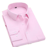 Solid Color Dress Shirts - FASHIONARM