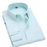 Solid Color Dress Shirts - FASHIONARM