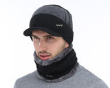 Woolen Scarf And Knitted Caps - FASHIONARM
