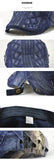Cotton Berets Jeans Cap - FASHIONARM